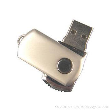 Mini Fatty Metal USB Flash Drive Memory Stick Stainless Ste
